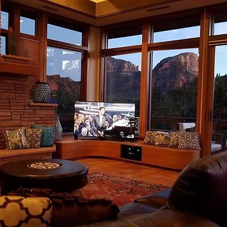 3-Acre Private Designer Villa-Borders Forest-Forever Views! Sedona Exterior photo