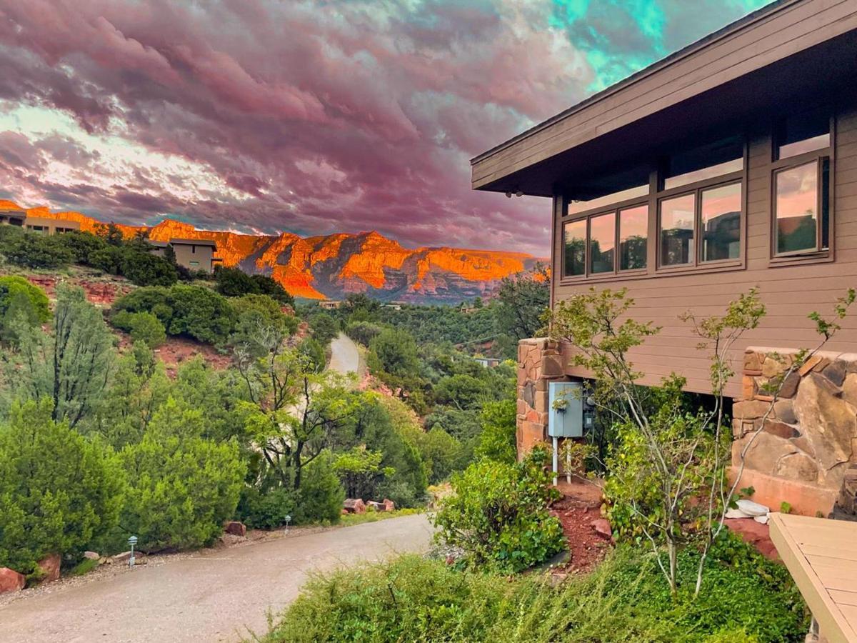 3-Acre Private Designer Villa-Borders Forest-Forever Views! Sedona Exterior photo