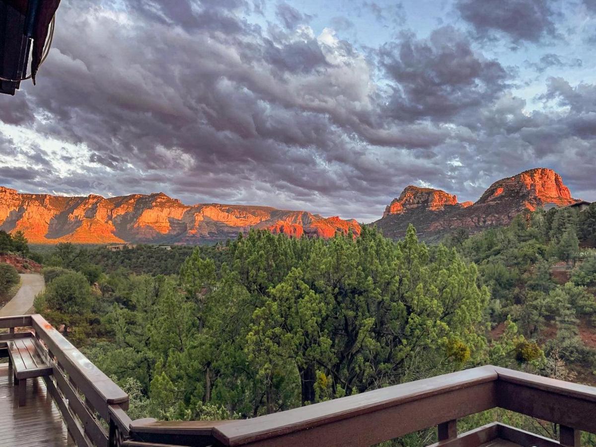 3-Acre Private Designer Villa-Borders Forest-Forever Views! Sedona Exterior photo