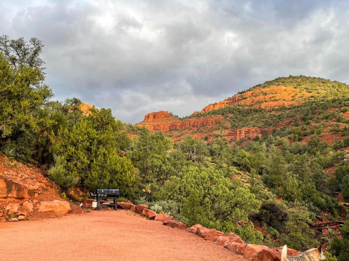 3-Acre Private Designer Villa-Borders Forest-Forever Views! Sedona Exterior photo