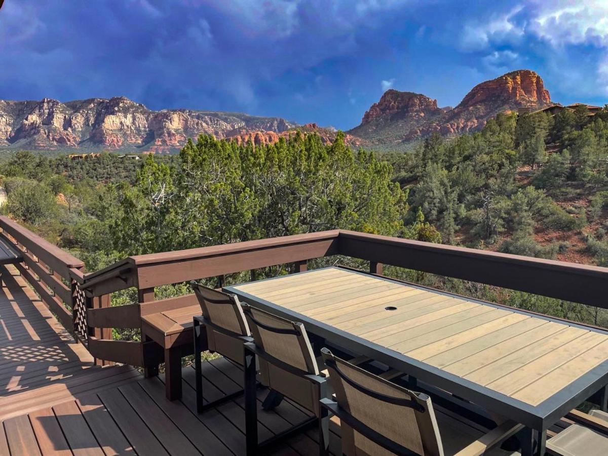 3-Acre Private Designer Villa-Borders Forest-Forever Views! Sedona Exterior photo