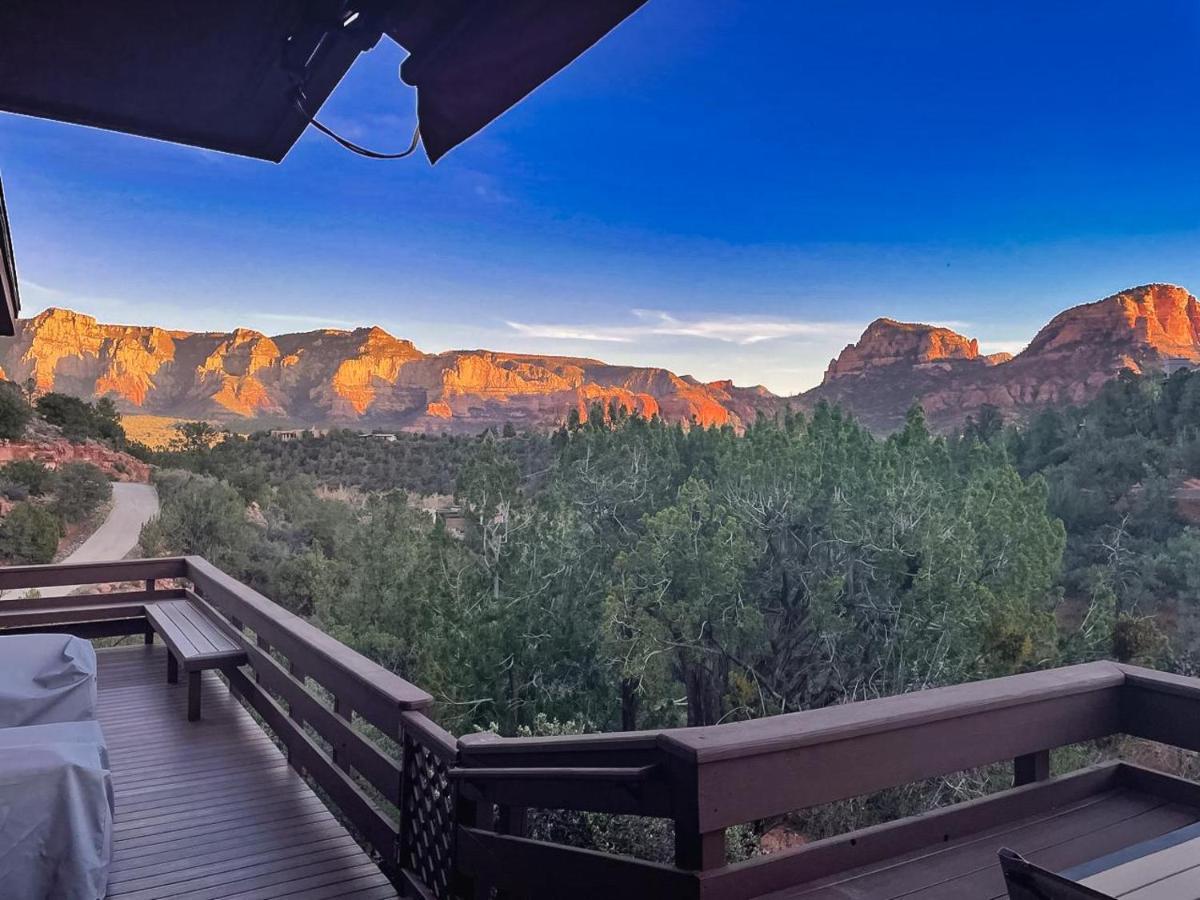 3-Acre Private Designer Villa-Borders Forest-Forever Views! Sedona Exterior photo