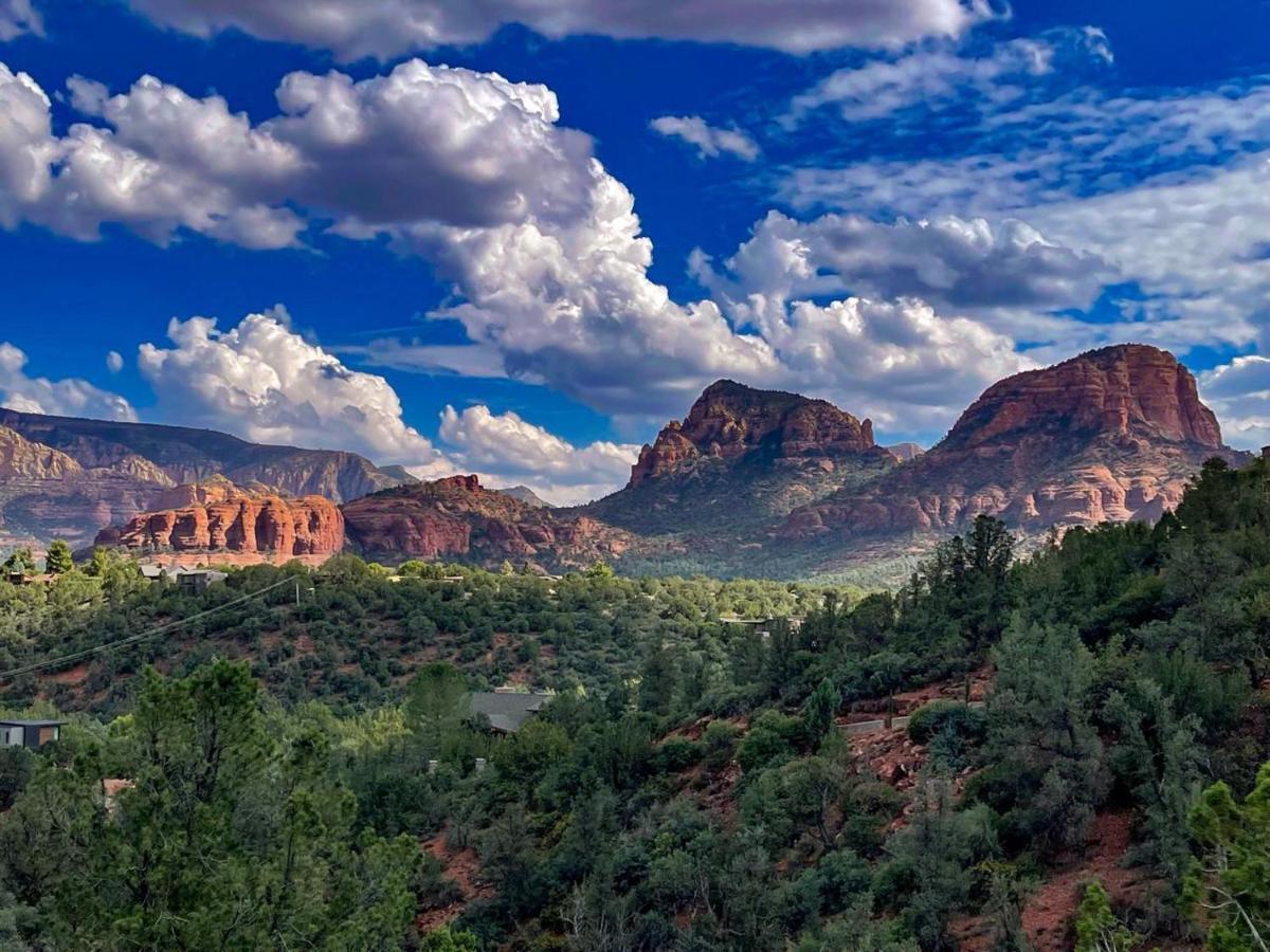 3-Acre Private Designer Villa-Borders Forest-Forever Views! Sedona Exterior photo