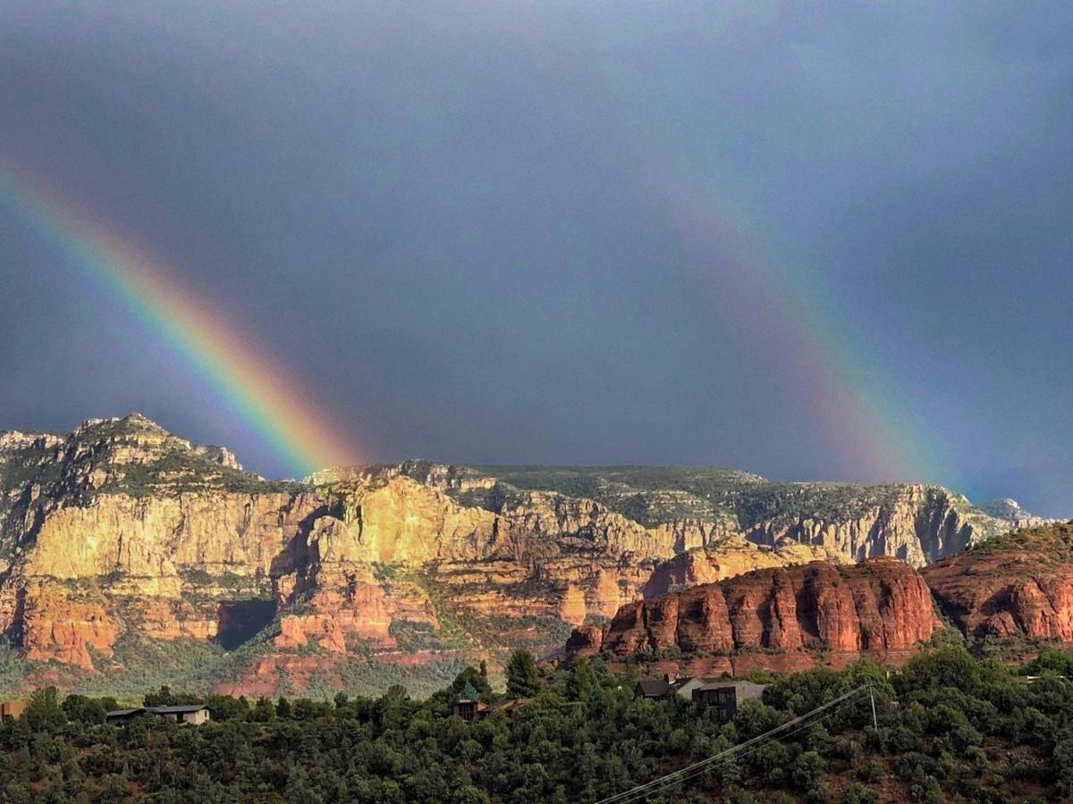 3-Acre Private Designer Villa-Borders Forest-Forever Views! Sedona Exterior photo