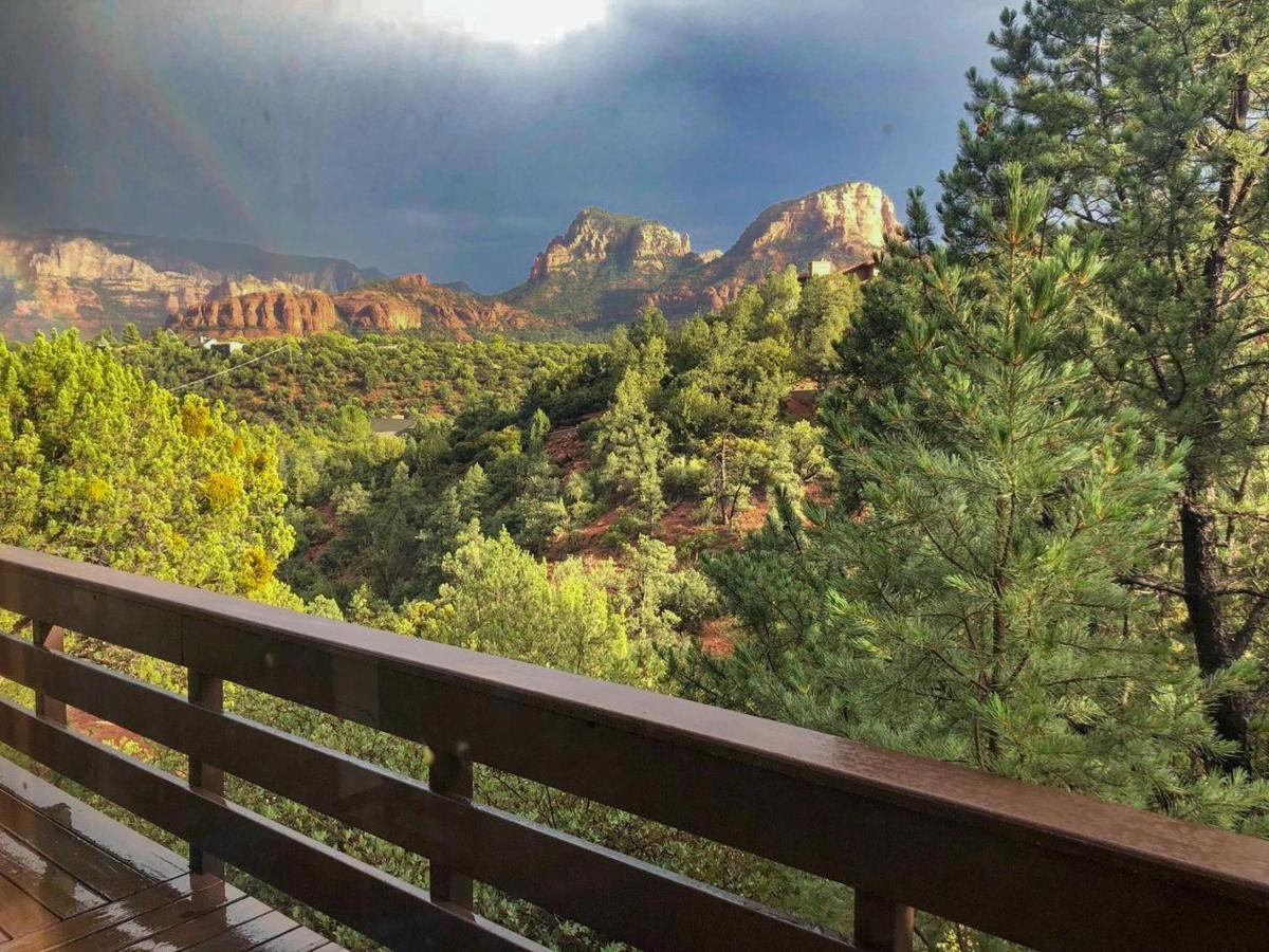 3-Acre Private Designer Villa-Borders Forest-Forever Views! Sedona Exterior photo