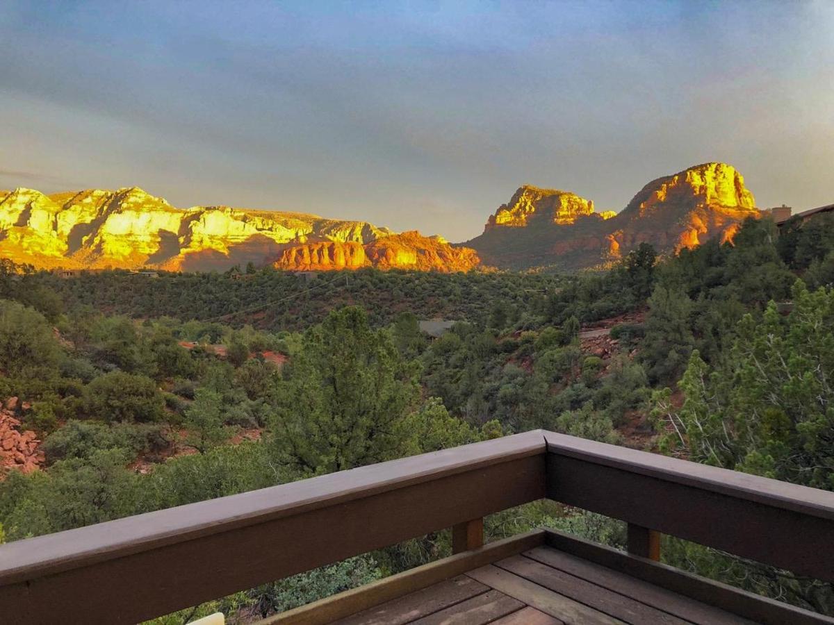 3-Acre Private Designer Villa-Borders Forest-Forever Views! Sedona Exterior photo